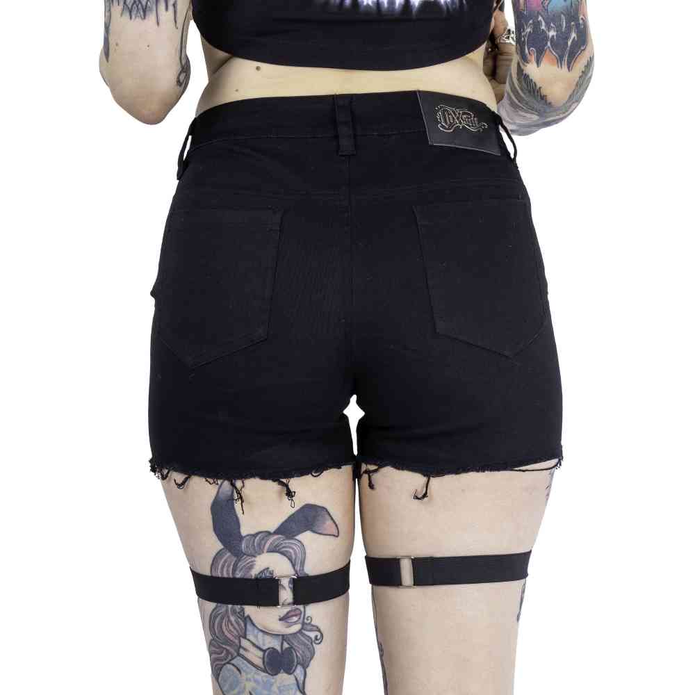 Vixxsin - MANIFEST Kurze Hose - Schwarz